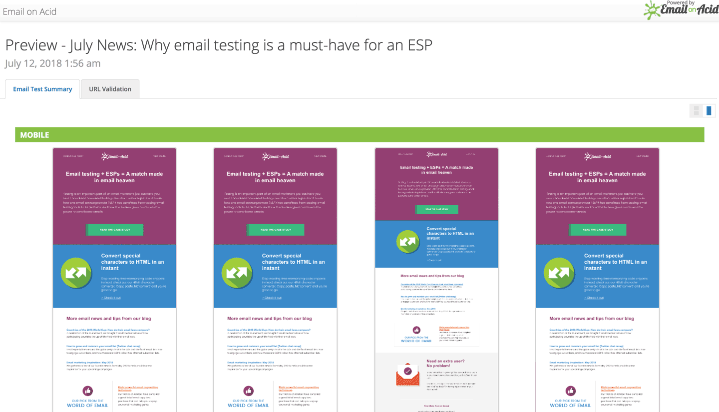 Test your email until it’s perfect. We offer unlimited testing across 70+ clients and devices, so you know how your email will look before it hits the inbox.