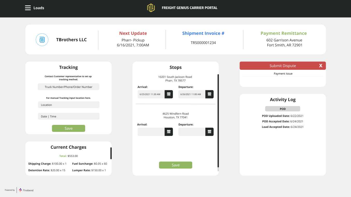 Freight Genius Software - 4