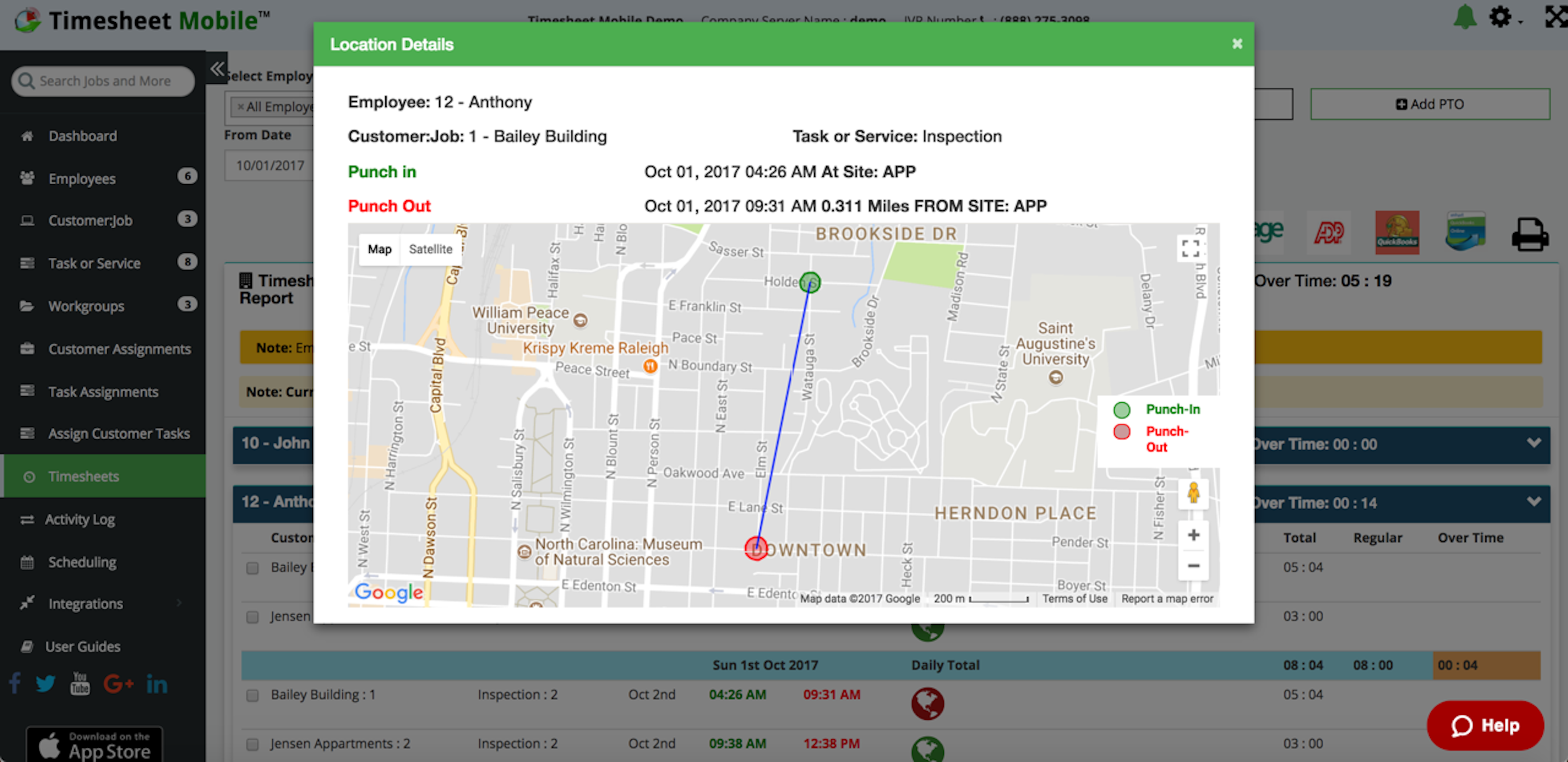 Timesheet Mobile Pricing, Features, Reviews & Alternatives | GetApp