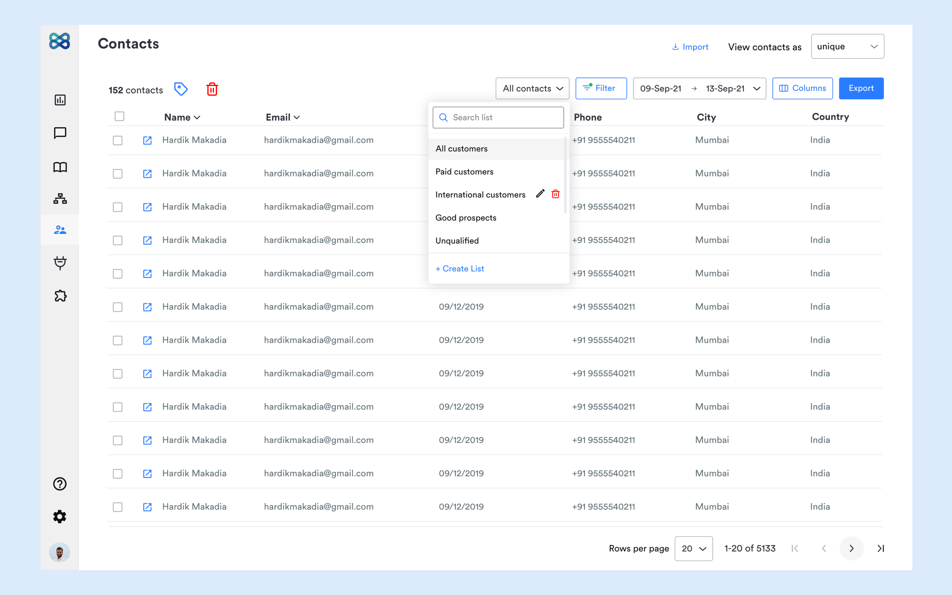 WotNot Software - Contacts