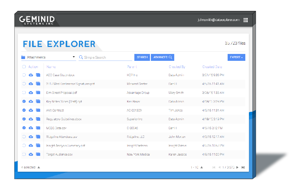 File Explorer screenshot: File Explorer interface