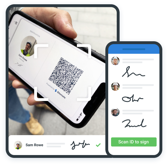 Instant and contactless e-signatures