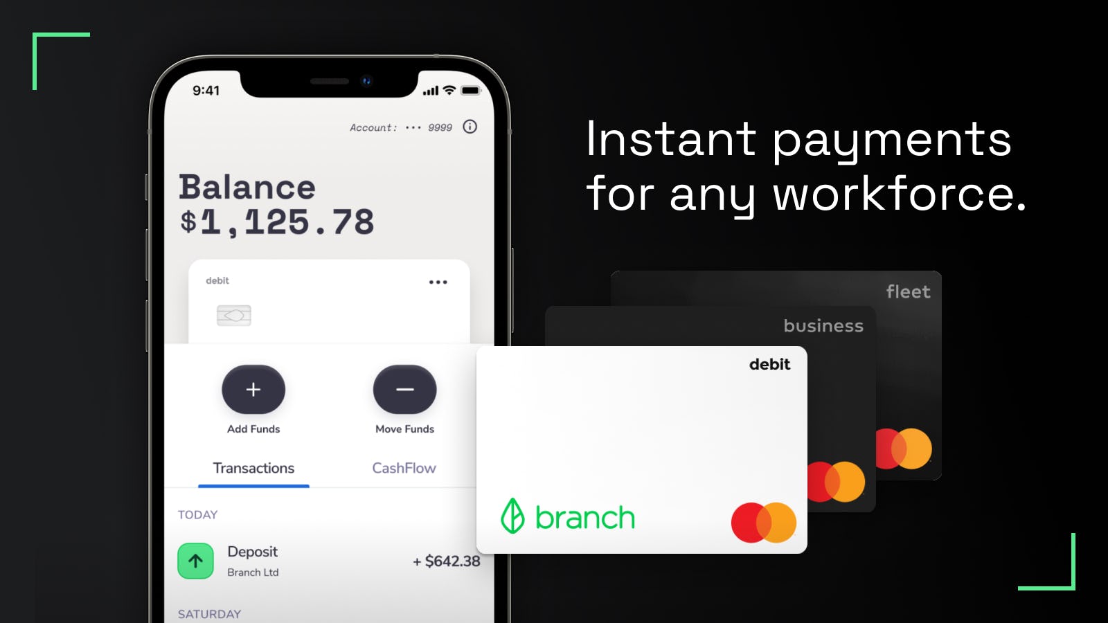 Branch Software - Instant payments