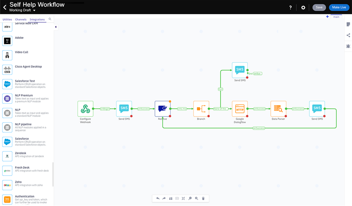 Webex Connect Software - Seamless integrations and easy to use workflow builder