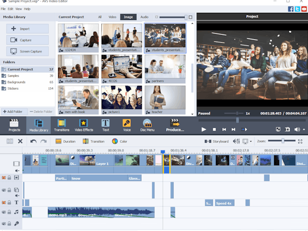AVS Video Editor Software - AVS Video Editor - Video Project