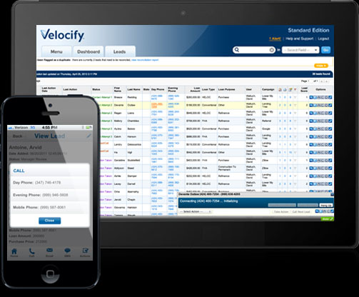 Velocify Software - Velocify-Salesmanagement-MobileApp