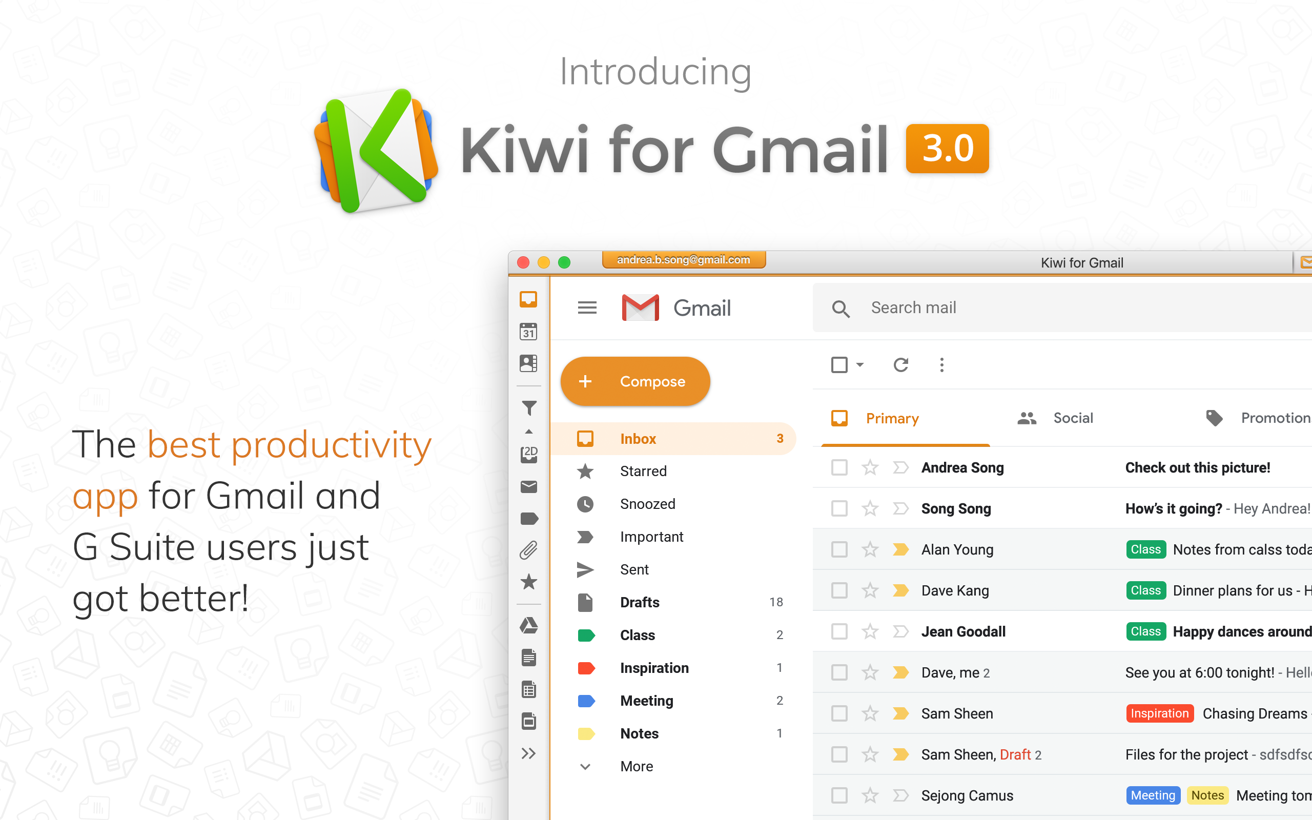 Kiwi for Gmail