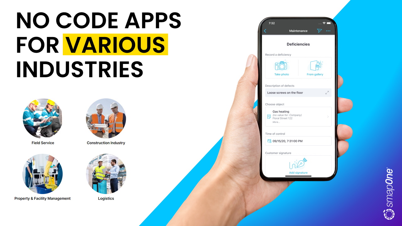 No Code Apps for Various Industries