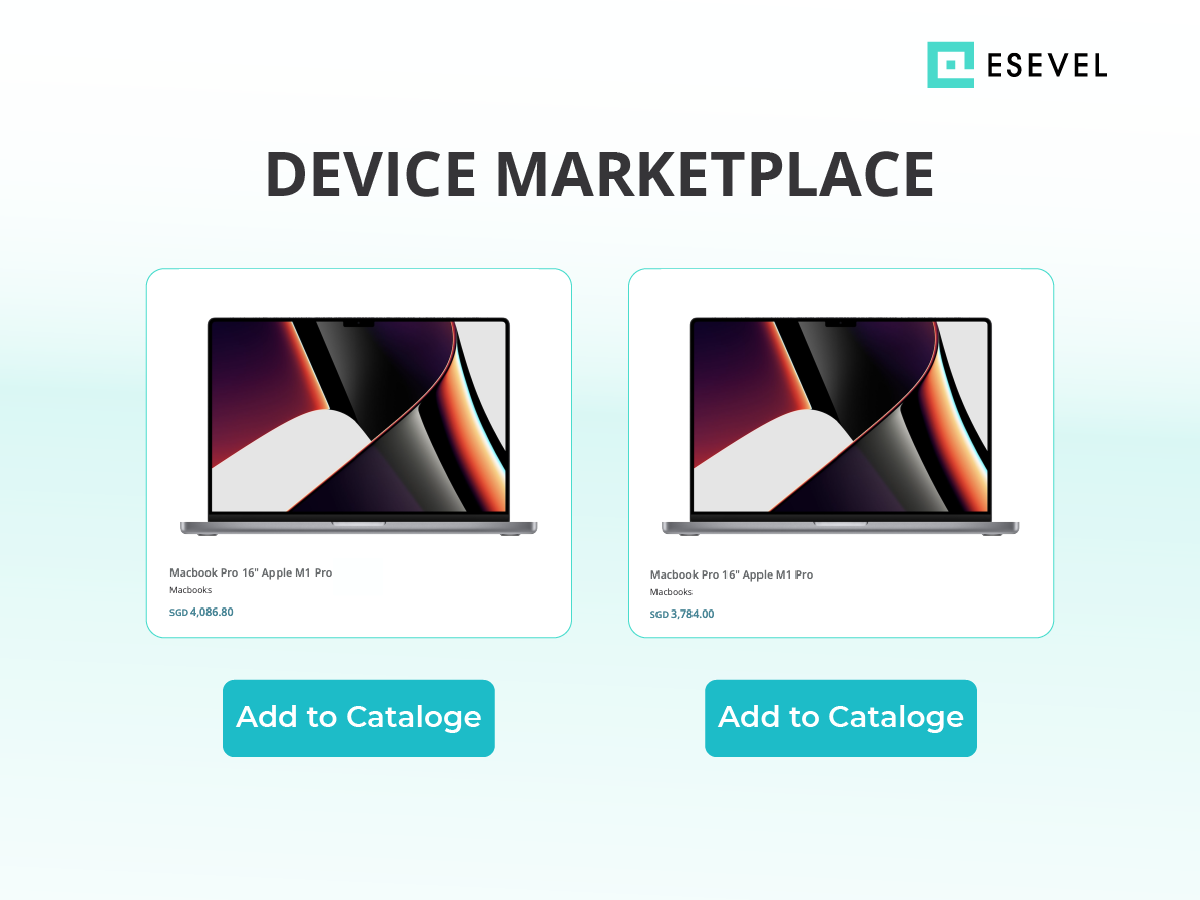 Marketplace - Get instant access to over 2000+ IT devices and peripherals at competitive rates and get them delivered straight to your employee’s doorstep. 