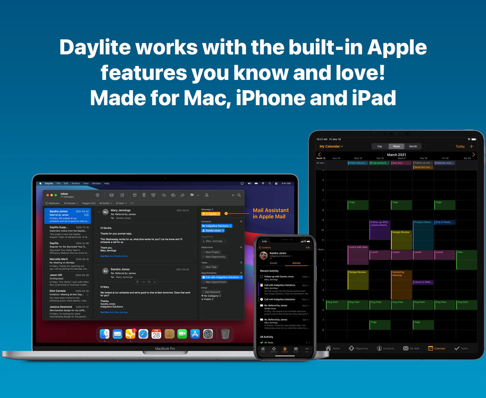 Daylite for Mac Software - 1