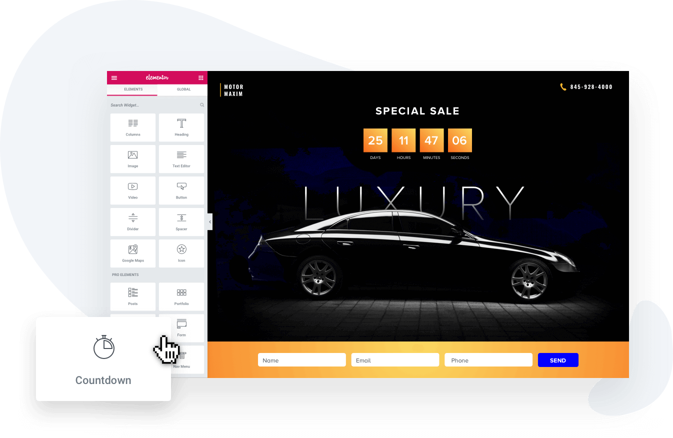 Elementor Software - Elementor widgets