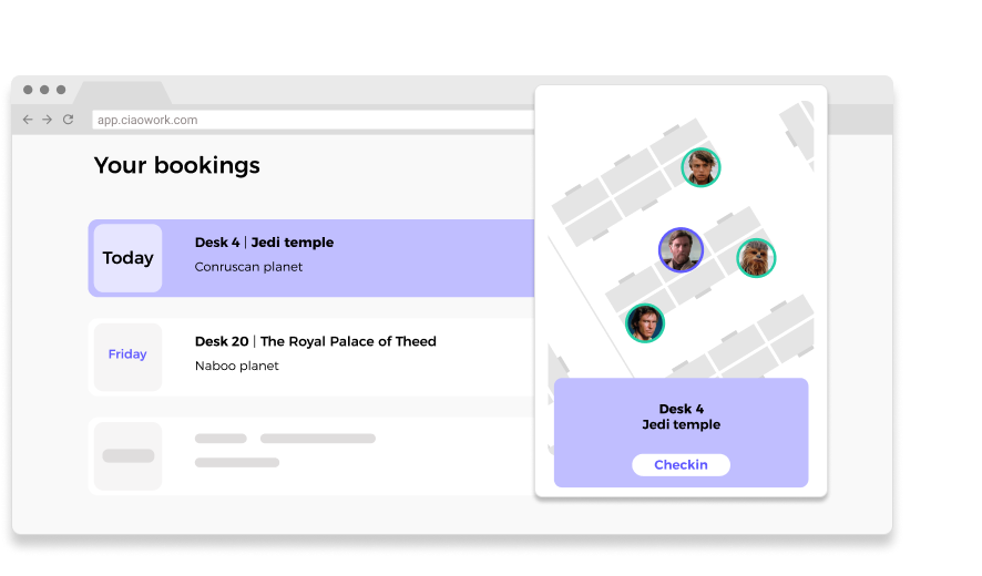 Desk booking with colleague view-thumb