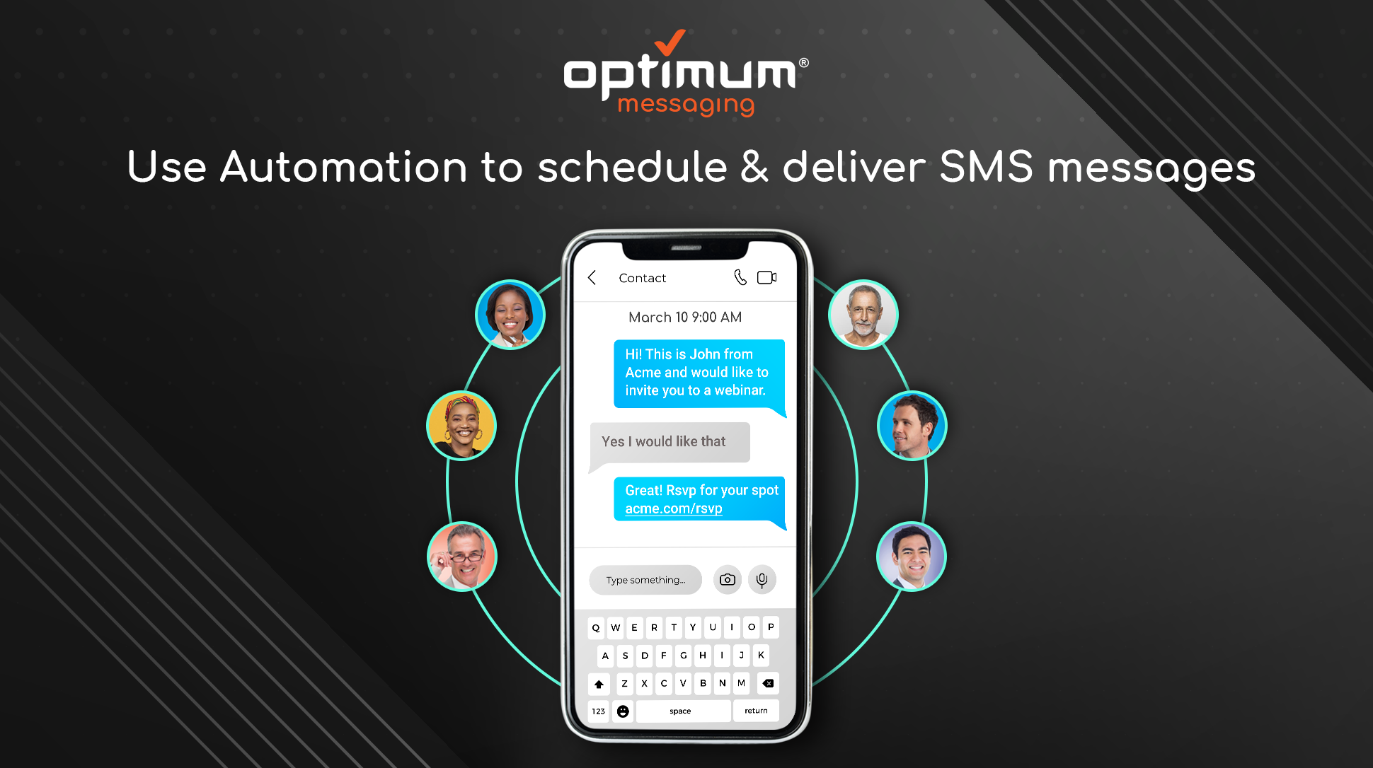Easily schedule and deliver personalized SMS messages to your customers at the perfect time. You can set up automated campaigns, segment your audience, and tailor your messages to match your brand's voice and tone.