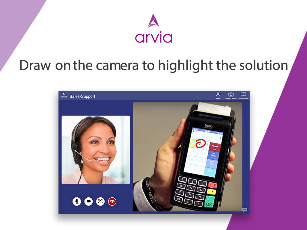 Arvia Video Meeting - Remote Sales