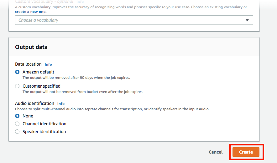 Amazon Transcribe