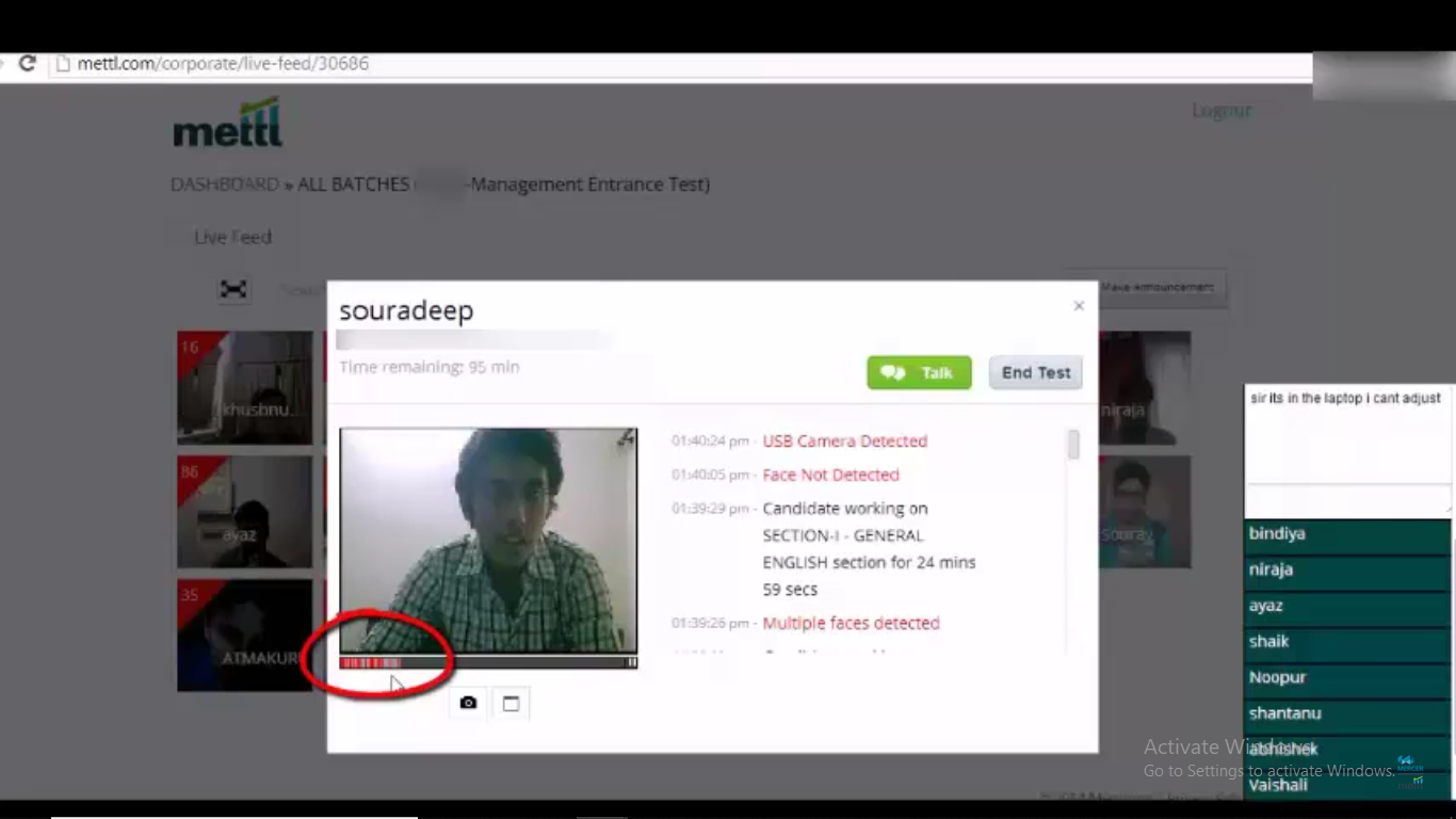 Mercer | Mettl Examination Platform Software - Online assessment
