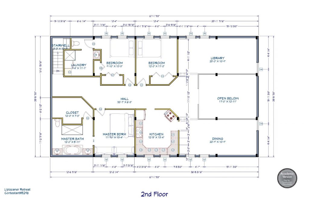Chief Architect screenshot: Chief Architect floor plan
