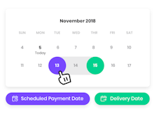 Melio Software - Melio: Payment scheduling using online calendar