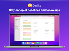 Daylite for Mac Software - Know what's on your plate so you're prepared for each call and meeting every day. - thumbnail
