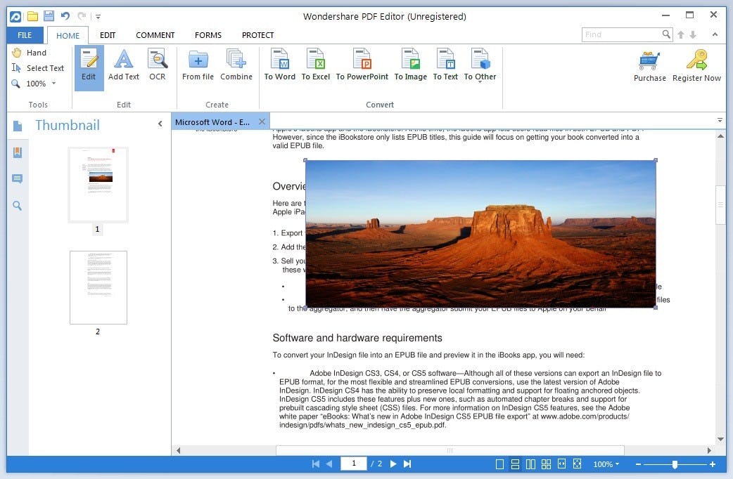 PDF Editor Pro Software - 1