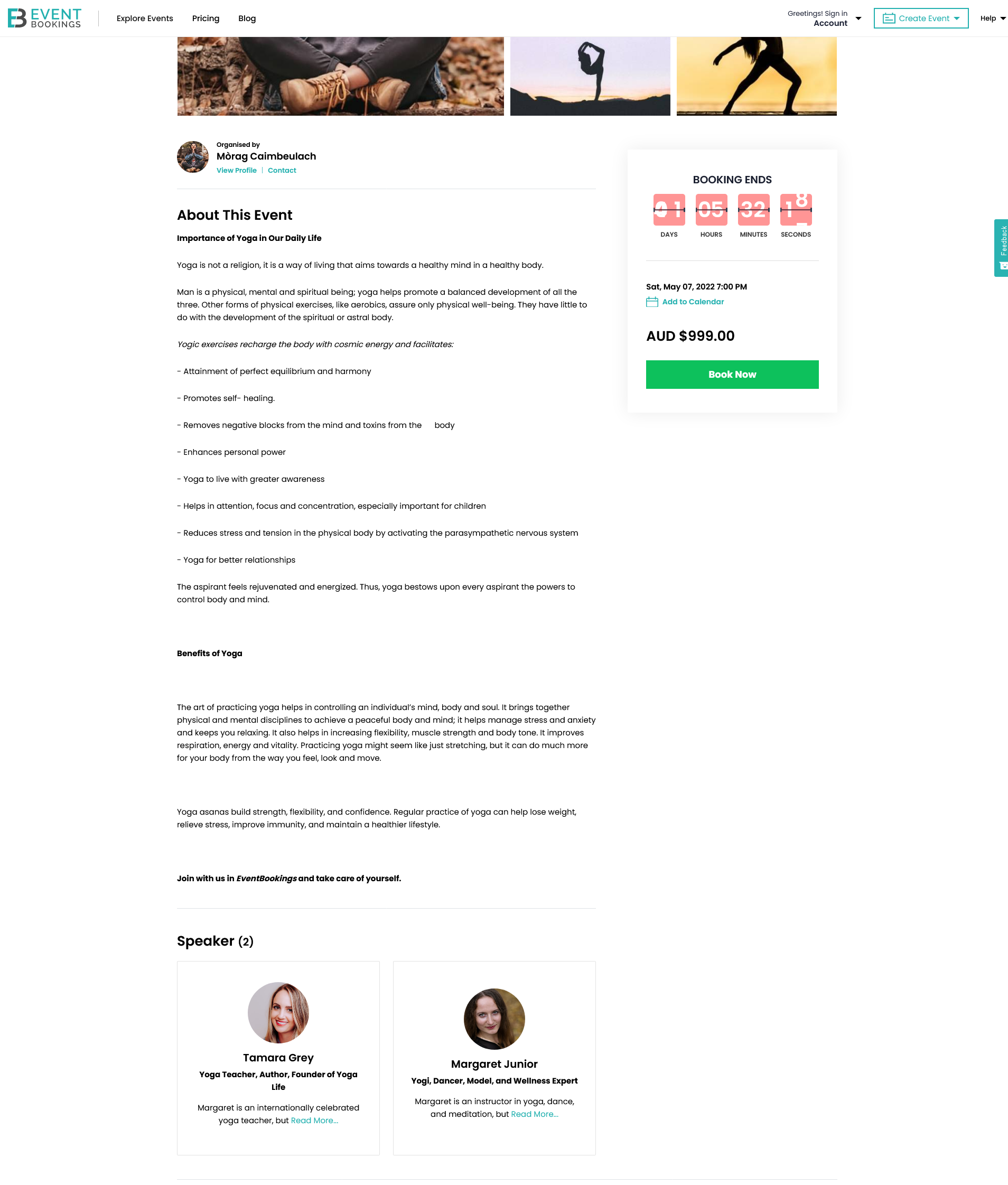EventBookings Software - 1