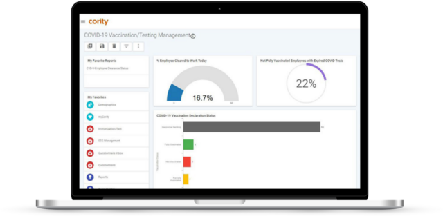 Powerful Insights at a Glance: Cority's dashboards turn your EHS data into actionable insights. See trends, identify risks, and track progress toward your sustainability goals.
