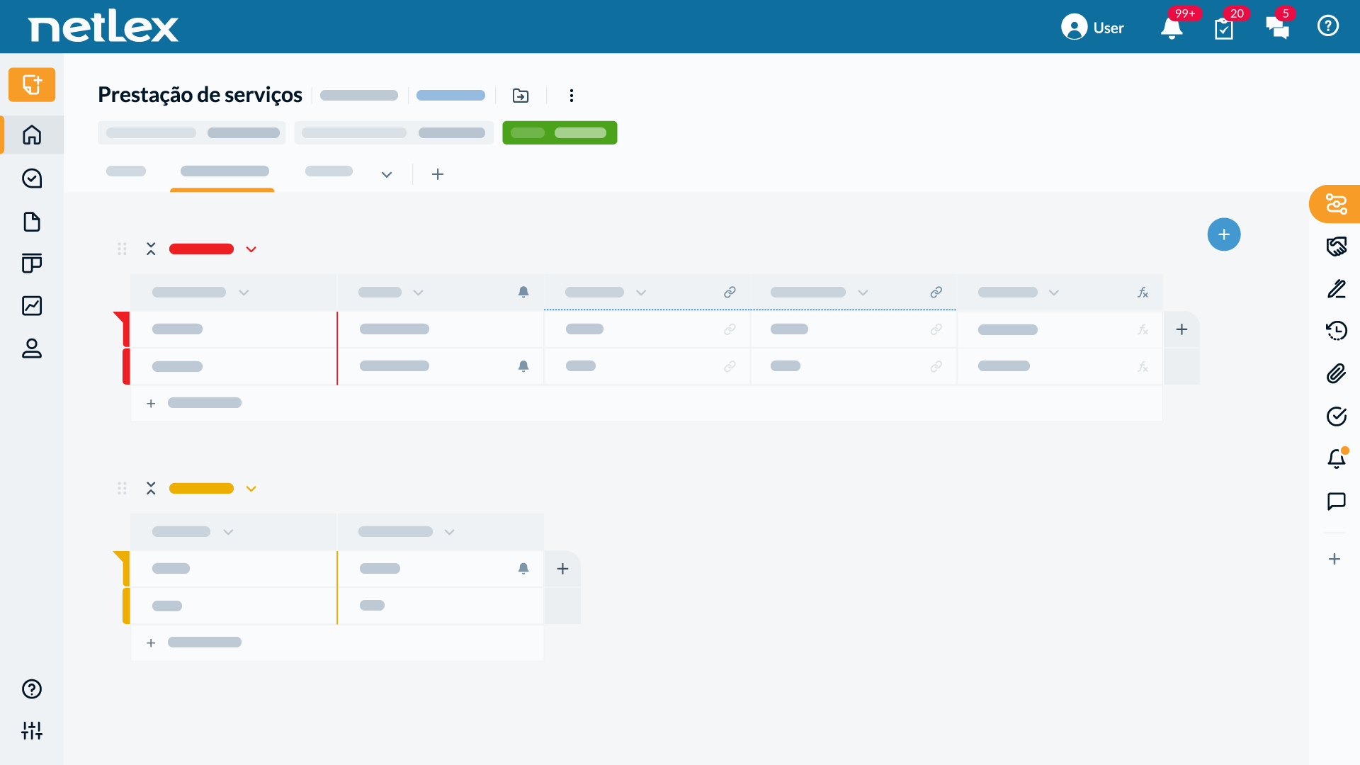 netLex Software - Visualize detalhes dos seus documentos em uma tela centralizada, fazendo a gestão dos prazos, da sua equipe e muito mais.