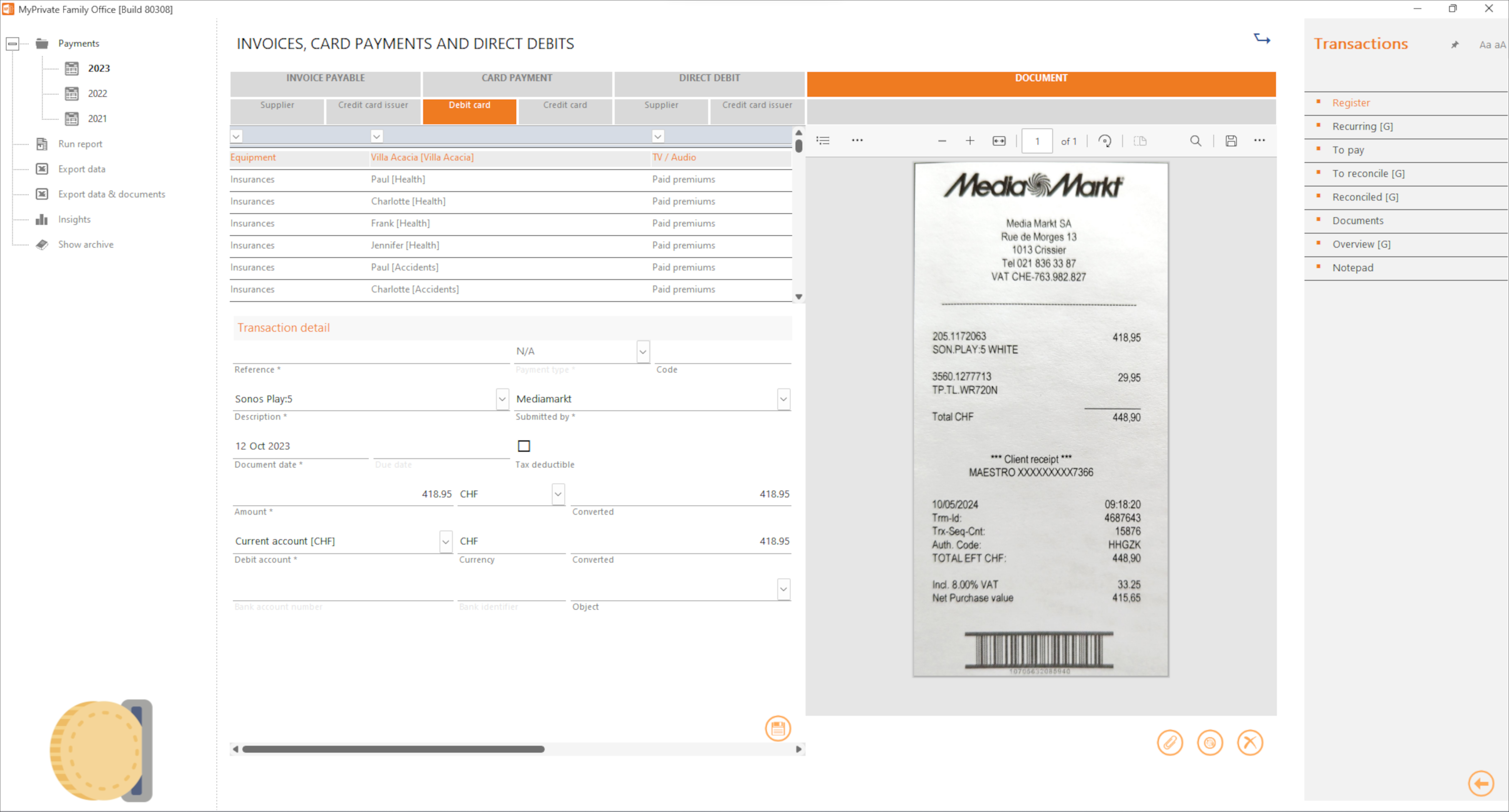 2 - Invoice and Card Spend Pürocessing