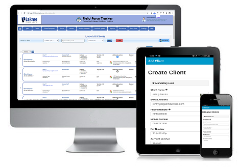 Field Force Tracker Software - Client Management with powerful features