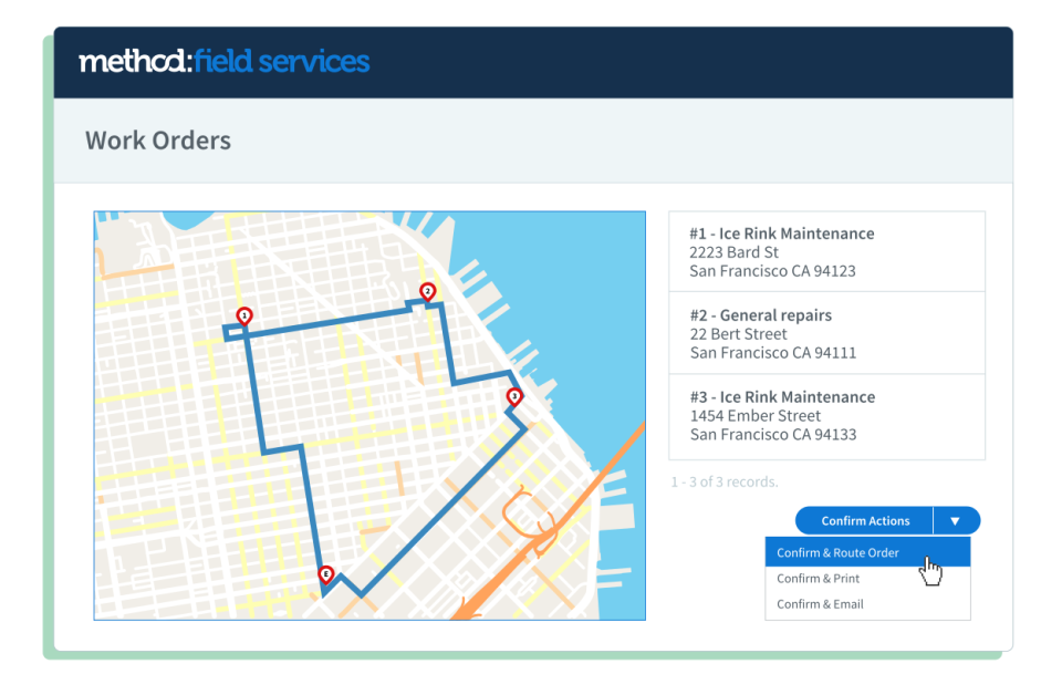 Method:Field Services Software - Method:Field Services work order management