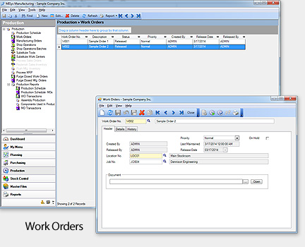 MISys Manufacturing Software - 5