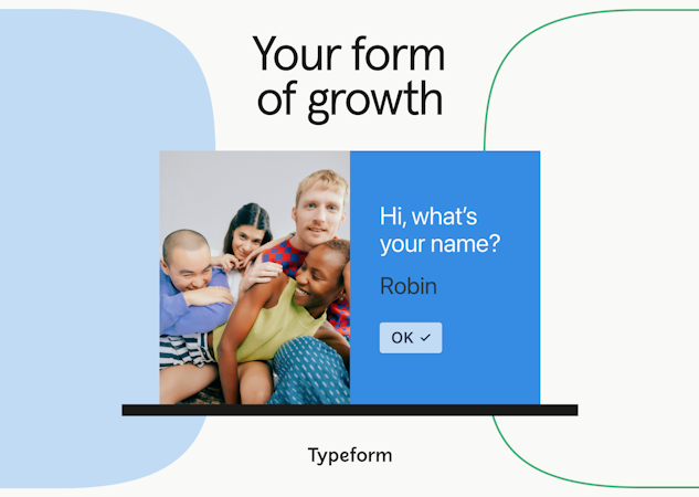 Typeform's hotspots emphasize new product features