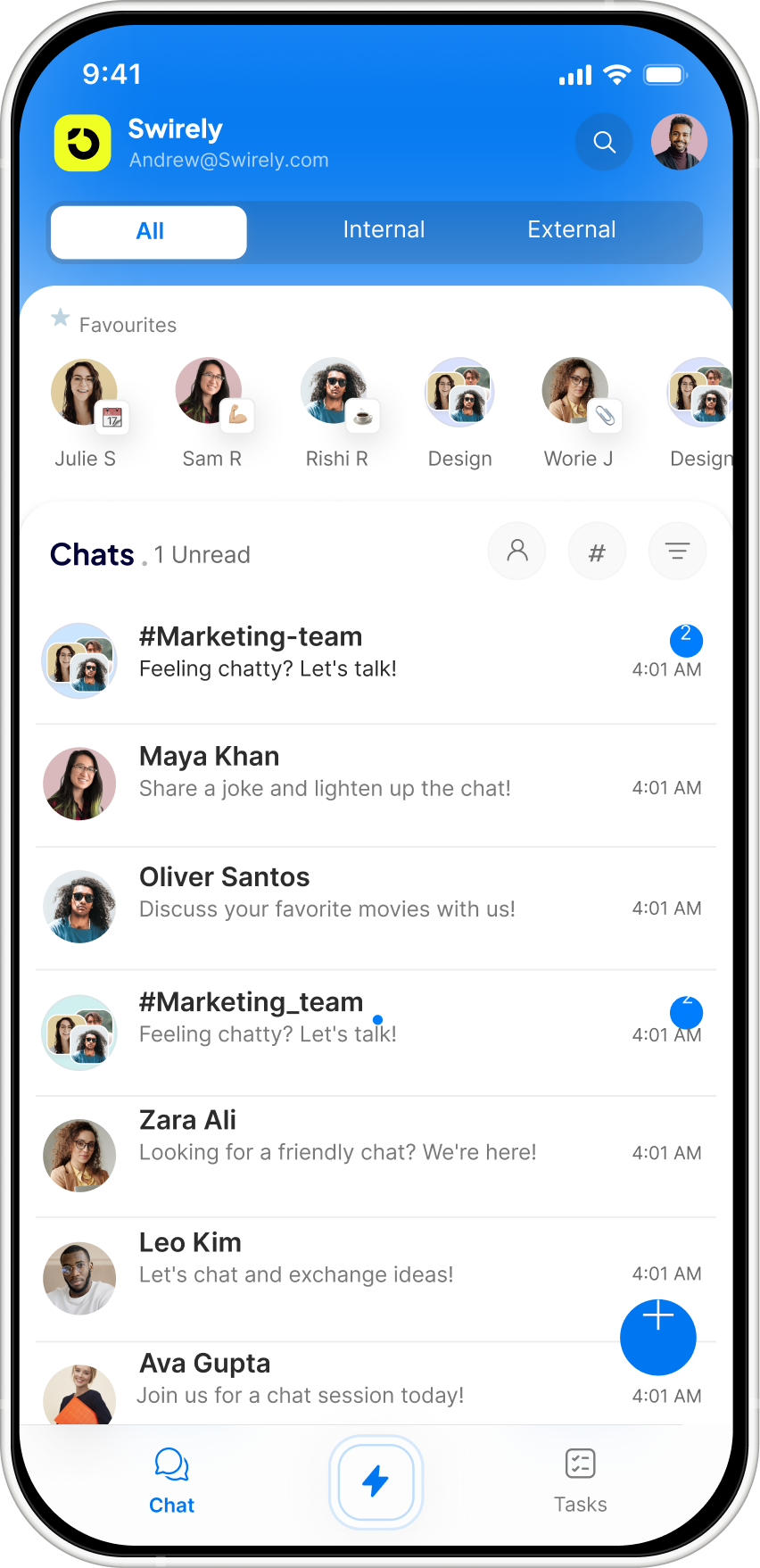 Wokay Software - Wokay mobile interface