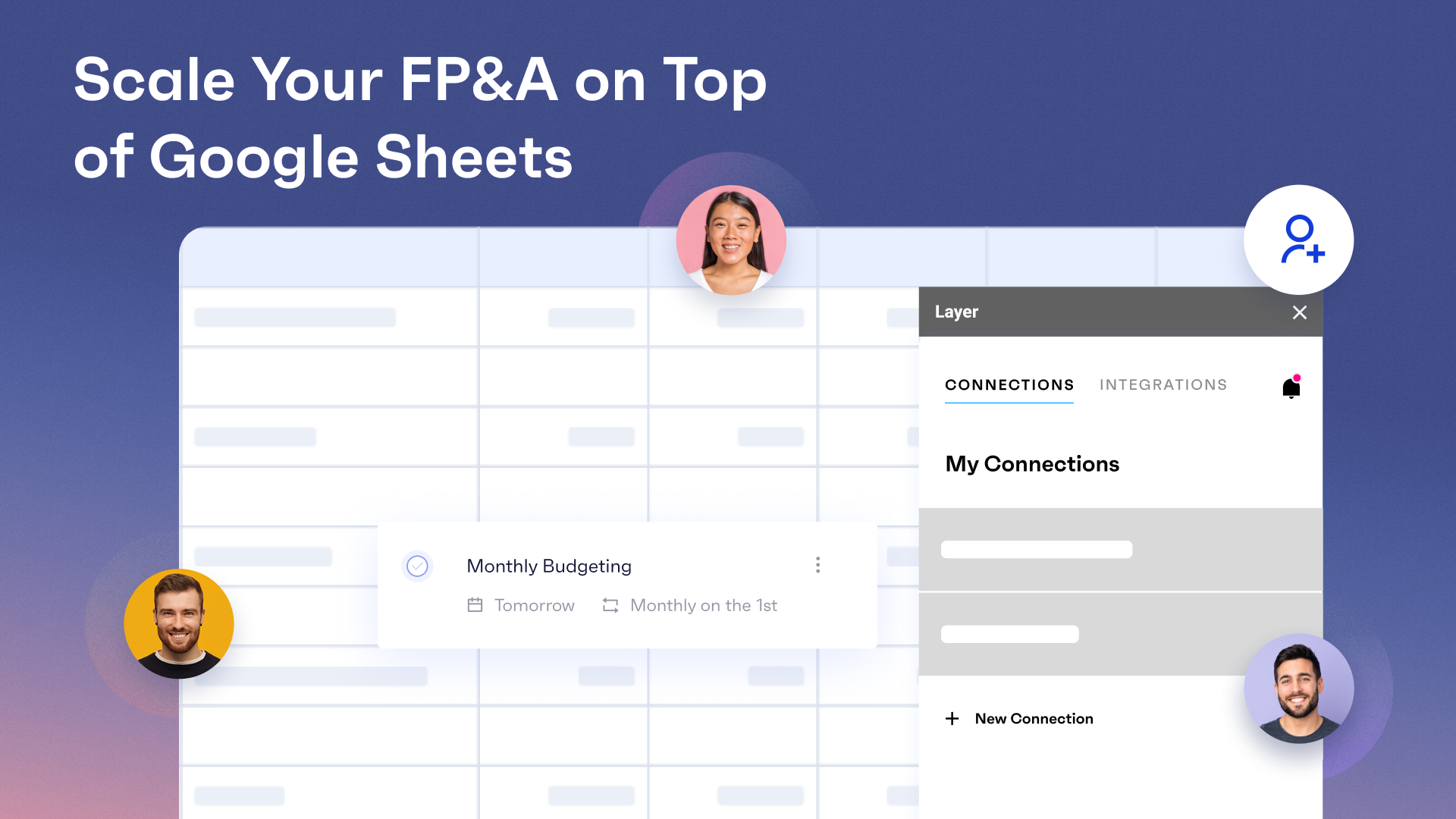 Manage, automate, and scale your FP&A processes on top of Google Sheets.
