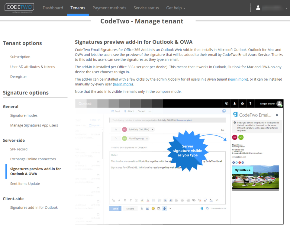Email Signatures for Office 365 Logiciel - 4