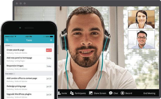 Redbooth Software - HD Video Chat