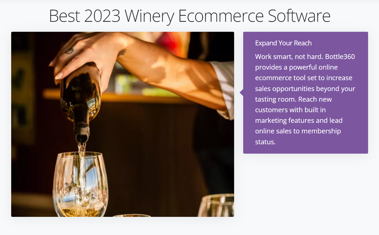 Wine ecommerce