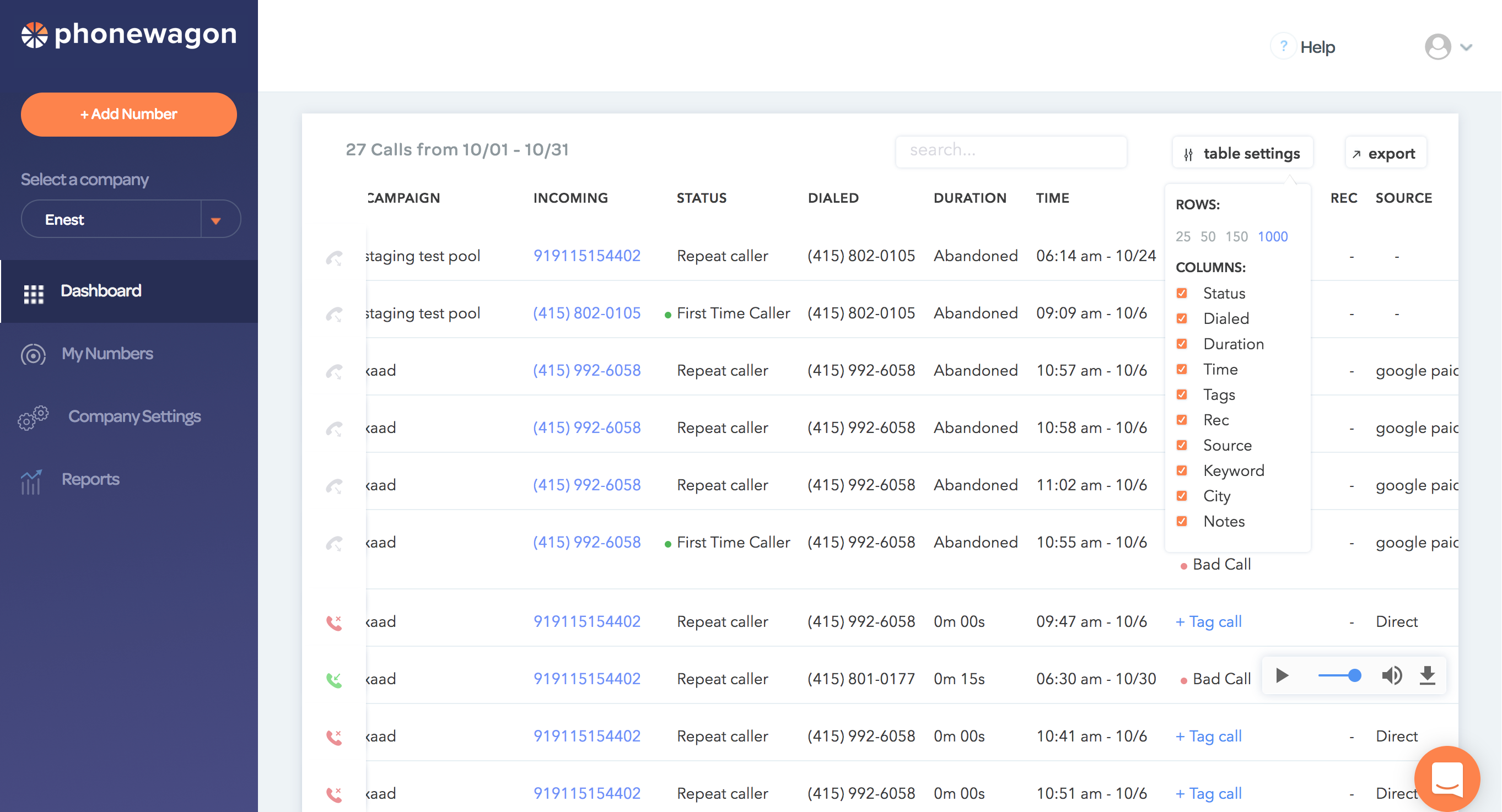 PhoneWagon Logiciel - 2