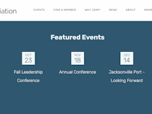 Membee Software - Display featured event feeds on your website that automatically updates when events are created and go