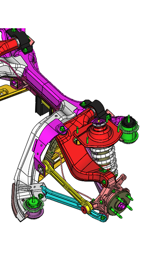 3D_Evolution screenshot: T Converter Daimler certified JT Conversion / JT Data Exchange certified by Daimler for JT data exchange is easy using 3D_Evolution©. The software is certified by Daimler for supplier data conversion and guarantees perfect JT interoperability