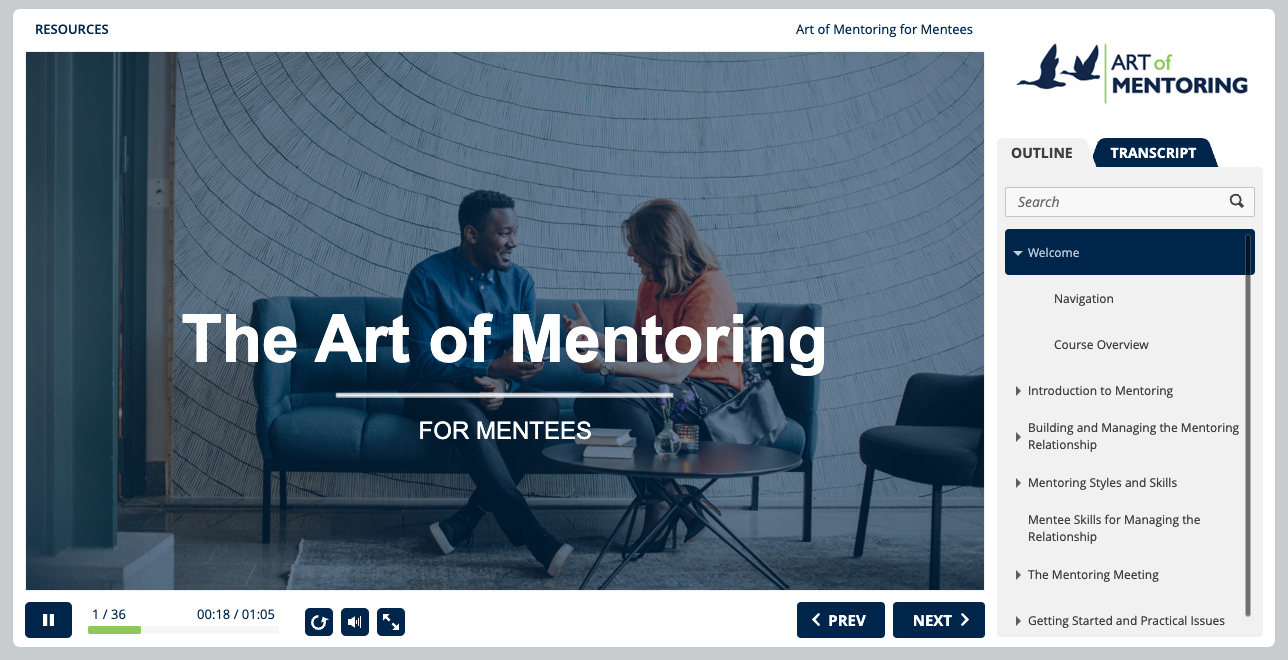 Art of Mentoring Software - Mentoring Training completed by over 80,000 people globally.