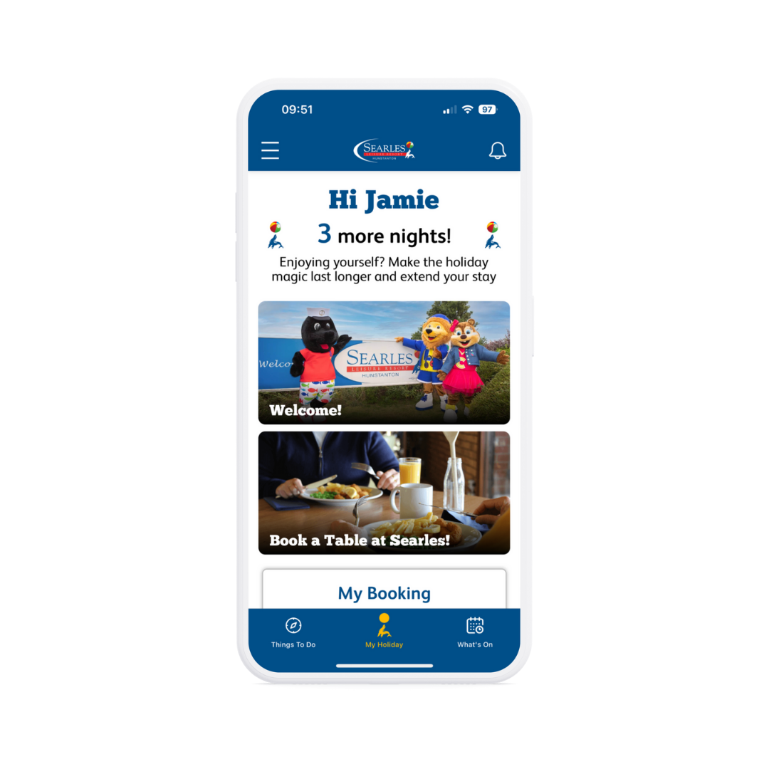 Holidaymaker screenshot: Holidaymaker digital concierge