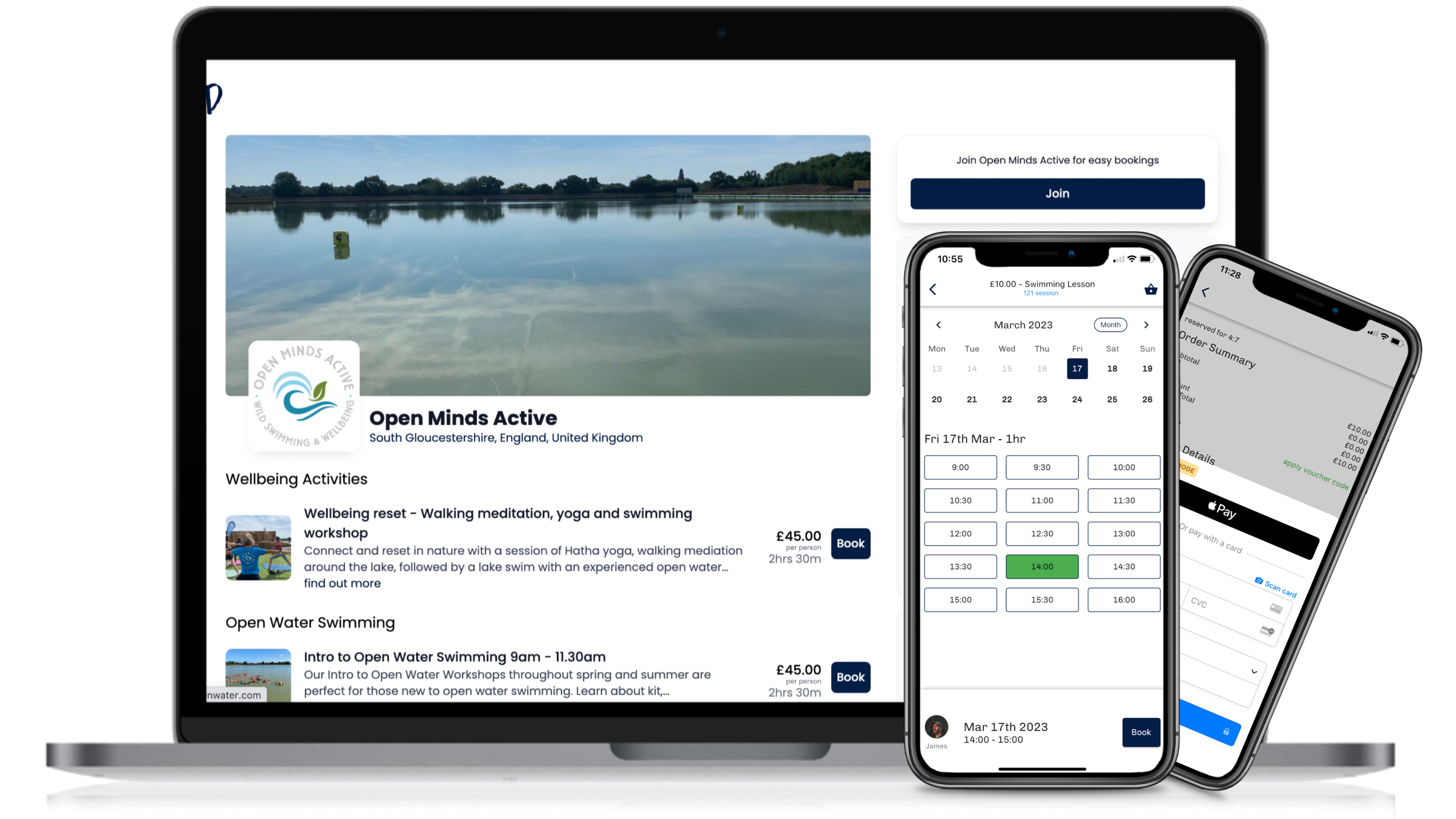 Wild screenshot: Easy checkout on both mobile app and website