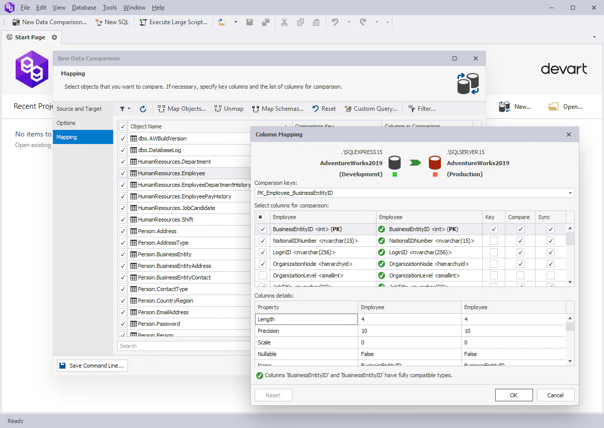 dbForge Data Compare for SQL Server Pricing, Cost & Reviews - Capterra ...