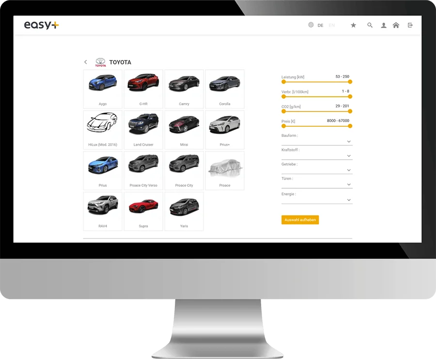 Salesflow screenshot: Salesflow car details