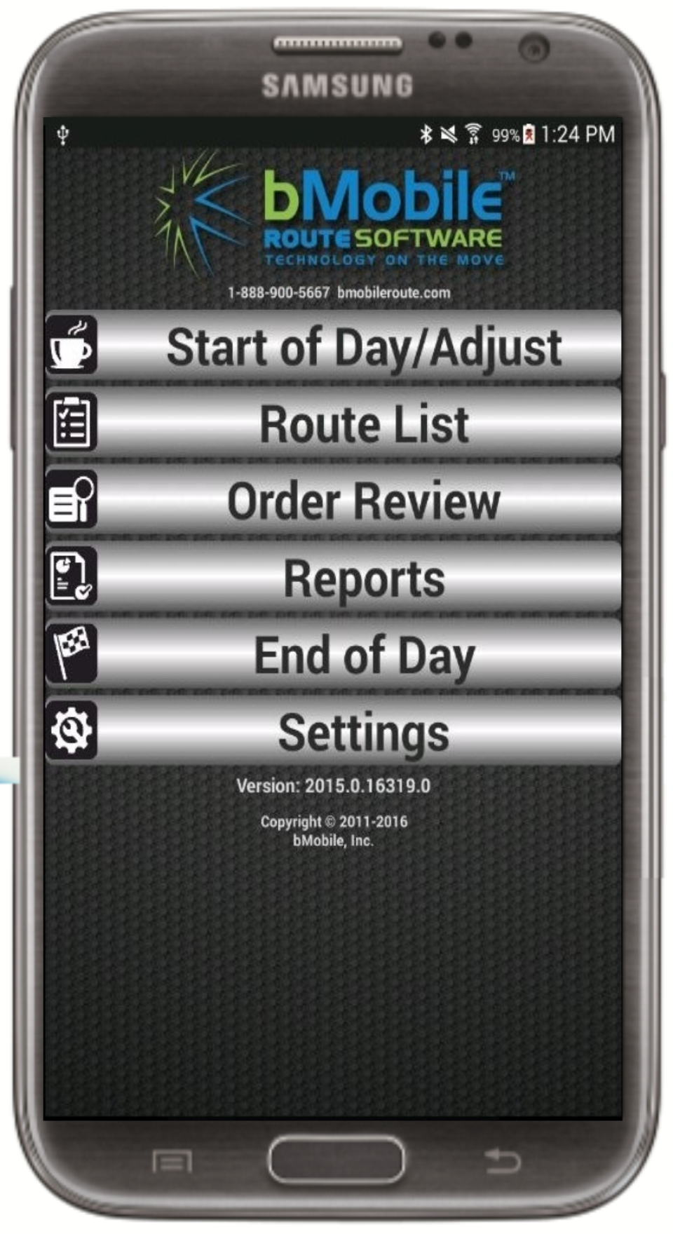 bMobile Route Software - 1