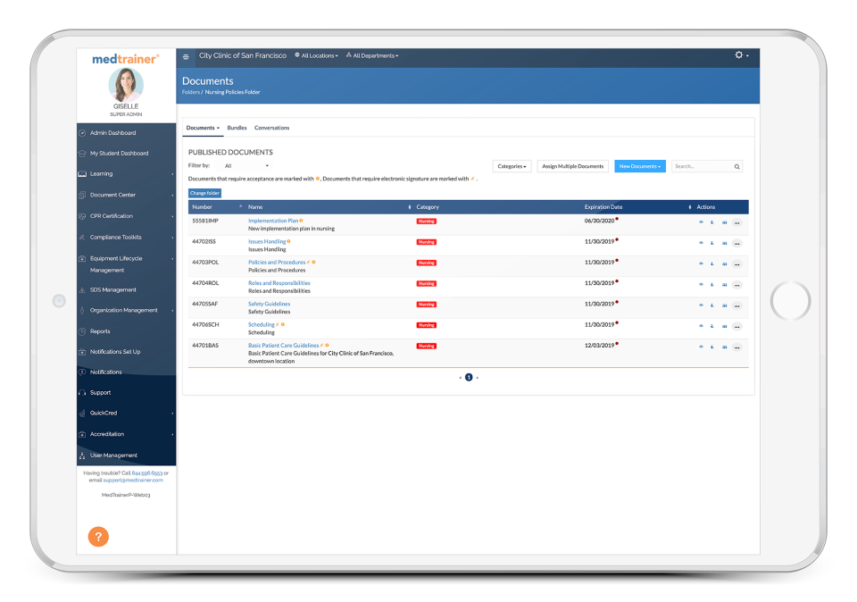 MedTrainer Software - 2