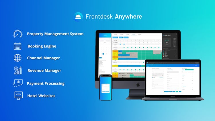Frontdesk Anywhere screenshot: Award Winning Cloud-Based Hotel Management Software