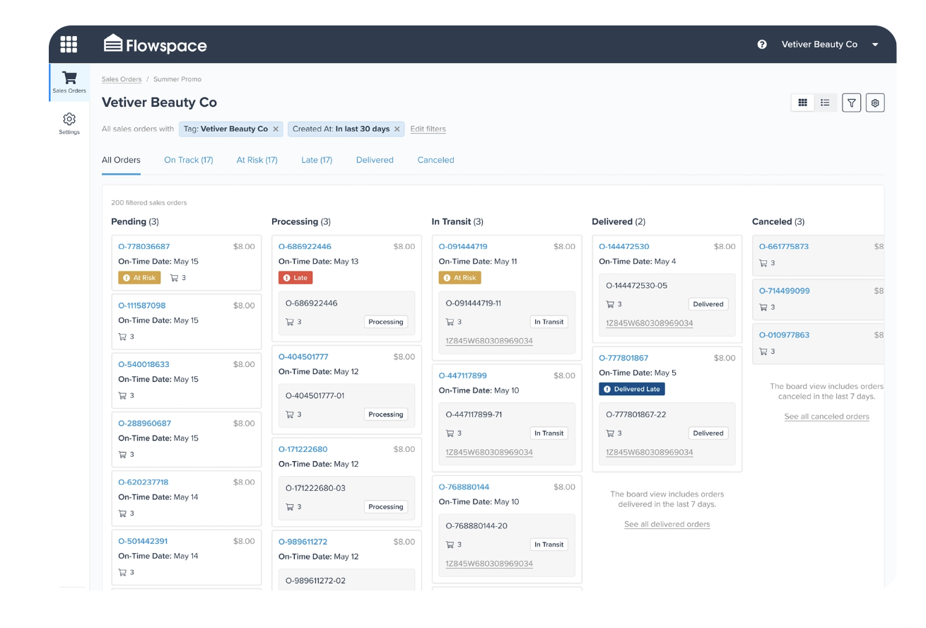 OmniFlow Software - Order Management