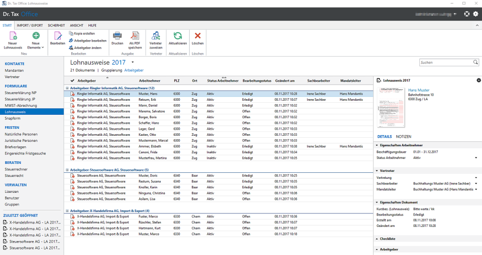 Dr. Tax Office Software - 1